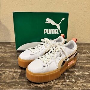 Puma Mayze Triplex Leather Sneakers